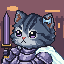 A Rare Pawkin knight